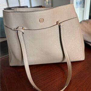 Tory Burch Cream Tote Bag